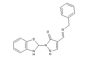 Image of 4-(benzyliminomethyl)-2-(2,3-dihydro-1,3-benzothiazol-2-yl)-3-pyrazolin-3-one