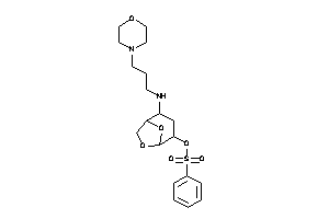Benzenesulfonic Acid [2-(3-morpholinopropylamino)-6,8-dioxabicyclo[3.2.1]octan-4-yl] Ester