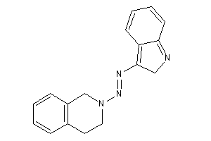 3,4-dihydro-1H-isoquinolin-2-yl(2H-indol-3-yl)diazene