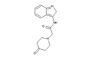 N-(2H-indol-3-yl)-2-(4-ketopiperidino)acetamide