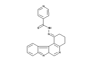 N-(2,3,4,6a-tetrahydrobenzo[c]$b-carbolin-1-ylideneamino)isonicotinamide