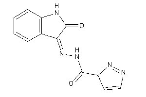 N-[(2-ketoindolin-3-ylidene)amino]-3H-pyrazole-3-carboxamide