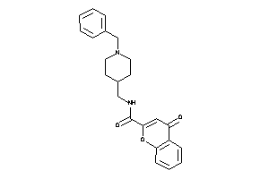 N-[(1-benzyl-4-piperidyl)methyl]-4-keto-chromene-2-carboxamide