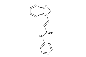 3-(2H-indol-3-yl)-N-phenyl-acrylamide