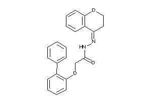 N-(chroman-4-ylideneamino)-2-(2-phenylphenoxy)acetamide