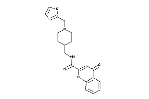 4-keto-N-[[1-(2-thenyl)-4-piperidyl]methyl]chromene-2-carboxamide