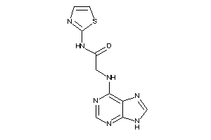 2-(9H-purin-6-ylamino)-N-thiazol-2-yl-acetamide