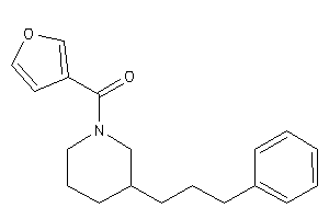Image of 3-furyl-[3-(3-phenylpropyl)piperidino]methanone