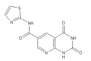 2,4-diketo-N-thiazol-2-yl-1H-pyrido[2,3-d]pyrimidine-6-carboxamide