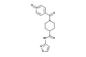 N-isoxazol-3-yl-1-(1-ketoisonicotinoyl)isonipecotamide