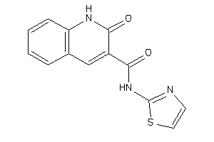2-keto-N-thiazol-2-yl-1H-quinoline-3-carboxamide