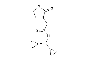 N-(dicyclopropylmethyl)-2-(2-ketothiazolidin-3-yl)acetamide