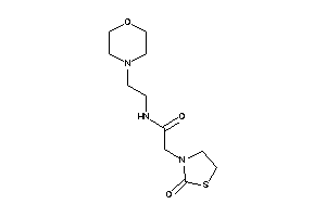 2-(2-ketothiazolidin-3-yl)-N-(2-morpholinoethyl)acetamide