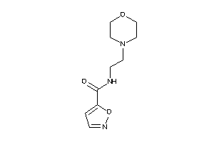 N-(2-morpholinoethyl)isoxazole-5-carboxamide