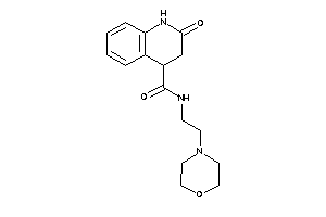 2-keto-N-(2-morpholinoethyl)-3,4-dihydro-1H-quinoline-4-carboxamide