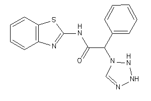 Image of N-(1,3-benzothiazol-2-yl)-2-(2,3-dihydrotetrazol-1-yl)-2-phenyl-acetamide