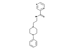 N-[2-(4-phenylpiperazino)ethyl]pyrazinamide