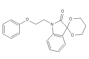 1'-(2-phenoxyethyl)spiro[1,3-dioxane-2,3'-indoline]-2'-one