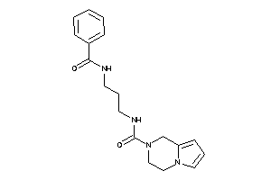 N-(3-benzamidopropyl)-3,4-dihydro-1H-pyrrolo[1,2-a]pyrazine-2-carboxamide