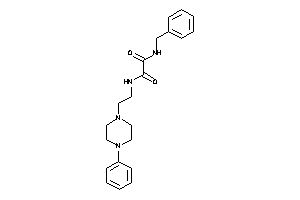 N'-benzyl-N-[2-(4-phenylpiperazino)ethyl]oxamide