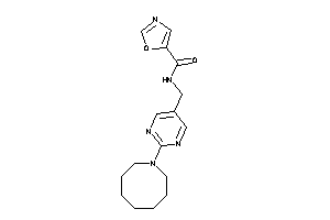 N-[[2-(azocan-1-yl)pyrimidin-5-yl]methyl]oxazole-5-carboxamide