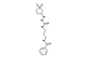 N-[3-[[(1,1-diketothiolan-3-yl)amino]carbamoylamino]propyl]benzamide