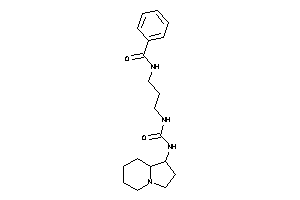 N-[3-(indolizidin-1-ylcarbamoylamino)propyl]benzamide