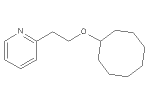 2-[2-(cyclooctoxy)ethyl]pyridine