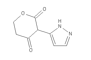3-(1H-pyrazol-5-yl)tetrahydropyran-2,4-quinone