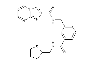 N-[3-(tetrahydrofurfurylcarbamoyl)benzyl]imidazo[1,2-a]pyrimidine-2-carboxamide