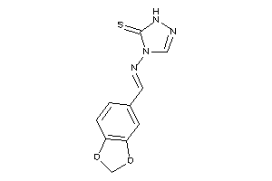 4-(piperonylideneamino)-1H-1,2,4-triazole-5-thione