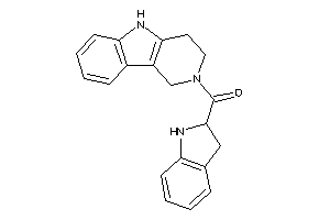 Indolin-2-yl(1,3,4,5-tetrahydropyrido[4,3-b]indol-2-yl)methanone