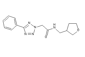 2-(5-phenyltetrazol-2-yl)-N-(tetrahydrofuran-3-ylmethyl)acetamide