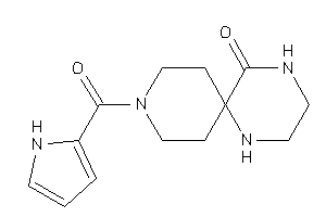 9-(1H-pyrrole-2-carbonyl)-1,4,9-triazaspiro[5.5]undecan-5-one