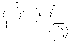 Image of 4-(3,7,10-triazaspiro[5.5]undecane-3-carbonyl)-6-oxabicyclo[2.2.1]heptan-5-one