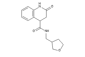 2-keto-N-(tetrahydrofuran-3-ylmethyl)-3,4-dihydro-1H-quinoline-4-carboxamide