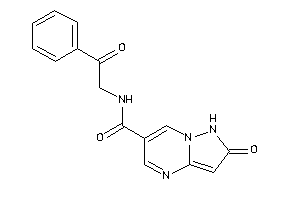 2-keto-N-phenacyl-1H-pyrazolo[1,5-a]pyrimidine-6-carboxamide