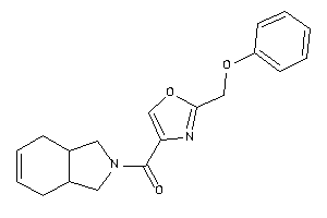 1,3,3a,4,7,7a-hexahydroisoindol-2-yl-[2-(phenoxymethyl)oxazol-4-yl]methanone