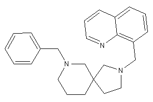 7-benzyl-2-(8-quinolylmethyl)-2,7-diazaspiro[4.5]decane
