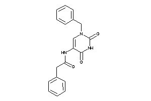 N-(1-benzyl-2,4-diketo-pyrimidin-5-yl)-2-phenyl-acetamide