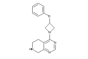 4-(3-phenoxyazetidin-1-yl)-5,6,7,8-tetrahydropyrido[3,4-d]pyrimidine