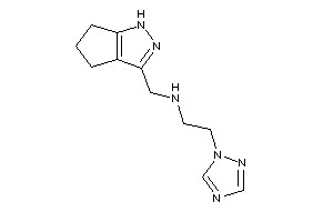 1,4,5,6-tetrahydrocyclopenta[c]pyrazol-3-ylmethyl-[2-(1,2,4-triazol-1-yl)ethyl]amine