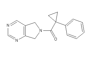 5,7-dihydropyrrolo[3,4-d]pyrimidin-6-yl-(1-phenylcyclopropyl)methanone