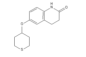 6-tetrahydrothiopyran-4-yloxy-3,4-dihydrocarbostyril