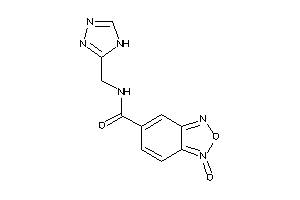 1-keto-N-(4H-1,2,4-triazol-3-ylmethyl)benzofurazan-5-carboxamide