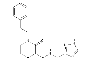 1-phenethyl-3-[(1H-pyrazol-3-ylmethylamino)methyl]-2-piperidone