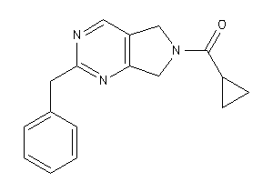 (2-benzyl-5,7-dihydropyrrolo[3,4-d]pyrimidin-6-yl)-cyclopropyl-methanone