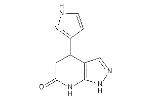 4-(1H-pyrazol-3-yl)-1,4,5,7-tetrahydropyrazolo[3,4-b]pyridin-6-one