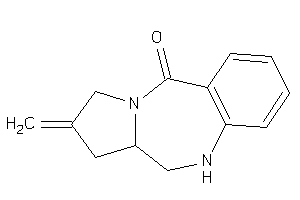 Image of 8-methylene-6,6a,7,9-tetrahydro-5H-pyrrolo[2,1-c][1,4]benzodiazepin-11-one