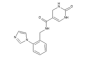 Image of N-(2-imidazol-1-ylbenzyl)-2-keto-3,4-dihydro-1H-pyrimidine-5-carboxamide